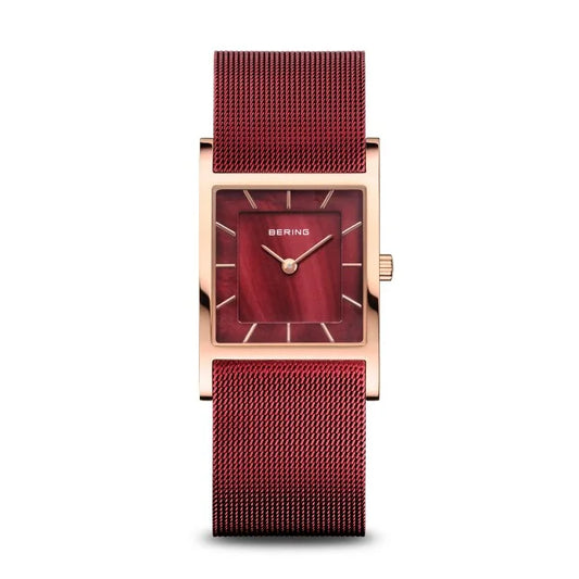 Bering Damenarmbanduhr "Rotes Eck" APAUB42212