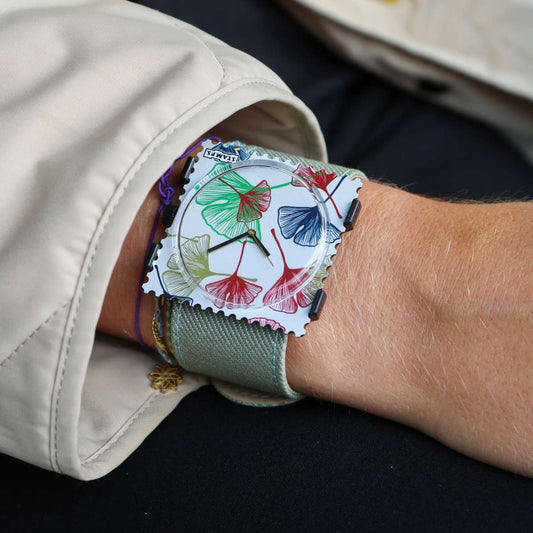 S.T.A.M.P.S. Armbanduhr zum Wechseln "Ginkgo" APSU092513