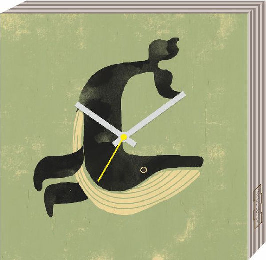 S.T.A.M.P.S. Wanduhr Woodclock ''borkum island'' APSU7239