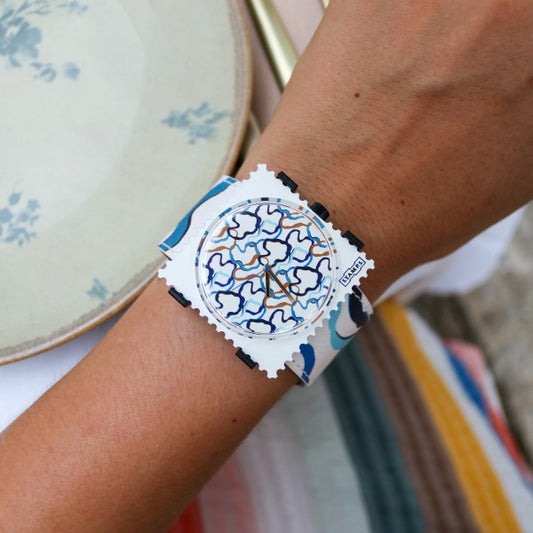 S.T.A.M.P.S. vegane Armbanduhr zum Wechseln "Emil" APUS221114