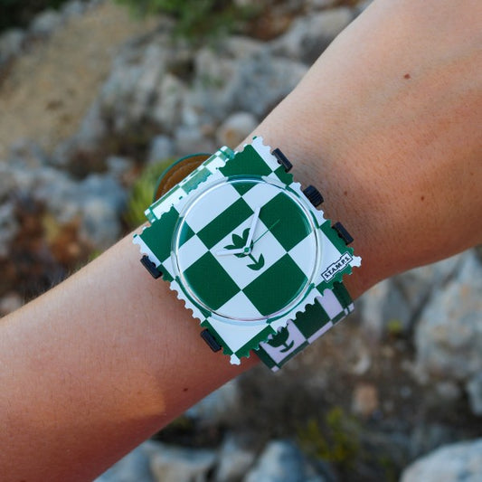 S.T.A.M.P.S. vegane Armbanduhr zum Wechseln ''Kourtney'' APUS22117