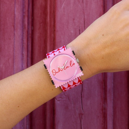 S.T.A.M.P.S. Armbanduhr zum Wechseln ''ouh la la'' APSU7236