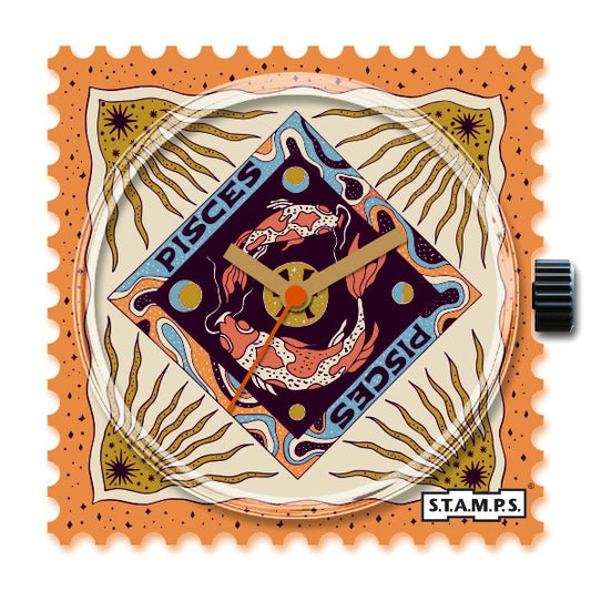 S.T.A.M.P.S. Armbanduhr zum Wechseln Uhrenmotiv "Horoskop" APSU11231