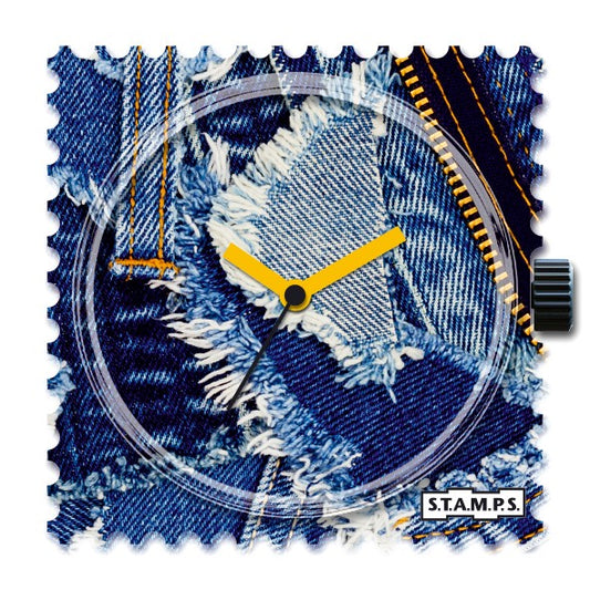 S.T.A.M.P.S. Armbanduhr zum Wechseln "Jeans" APSU1241/1