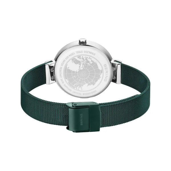 Bering Damenarmbanduhr "Grüne Eleganz" BUAP12228