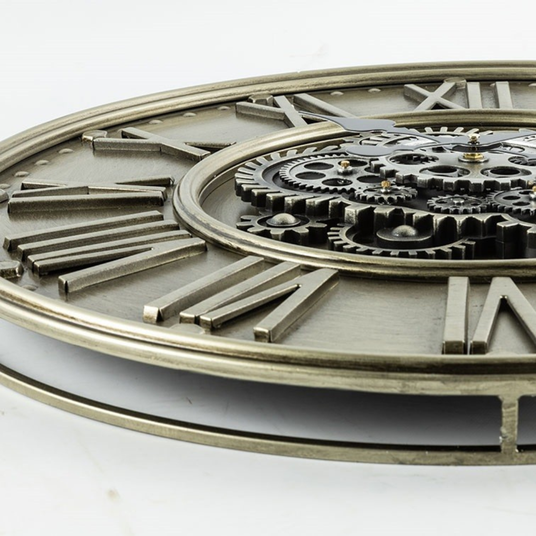 Countryfield Wanduhr "Abington" mit drehenden Zahnrädern APDU5241