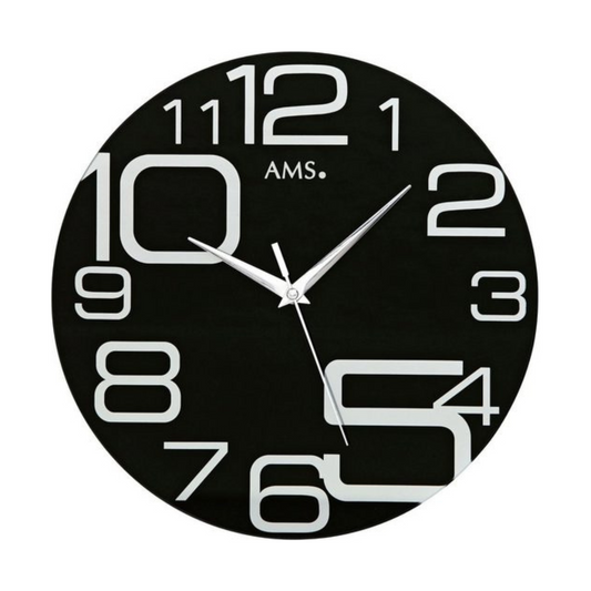 AMS Wanduhr "Graphic Numbers" APWU10221