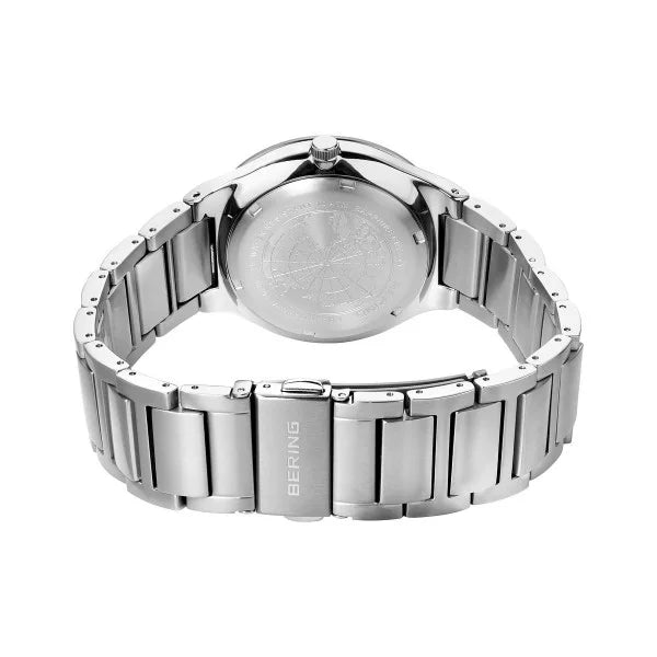 Bering Herrenarmbanduhr "Slim Solar" APAUB42240