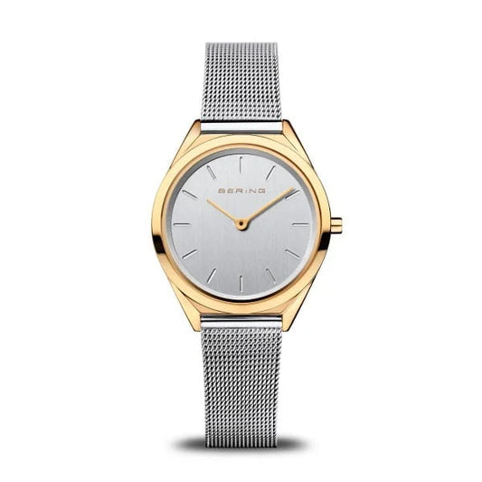 Bering Damenarmbanduhr "Ultra Slim 4.8 Golden" BUAP523