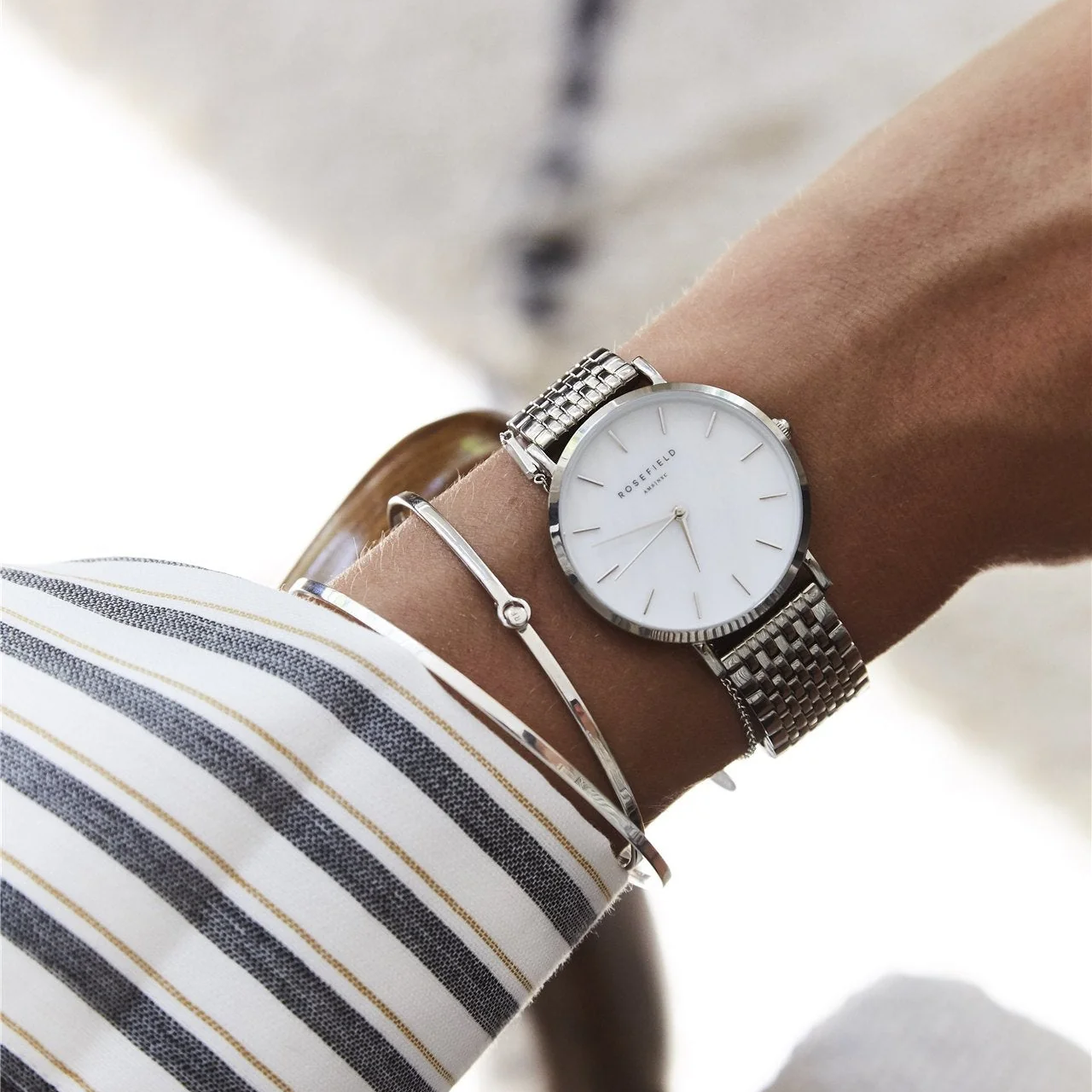 Rosefield Armbanduhr "Golden Upper East Side" in verschiedenen Farben APRU11243/1