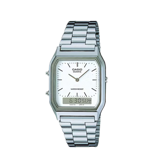 CASIO Armbanduhr "Edgy Classic" in verschiedenen Farben AQ-230A/CAAP5251