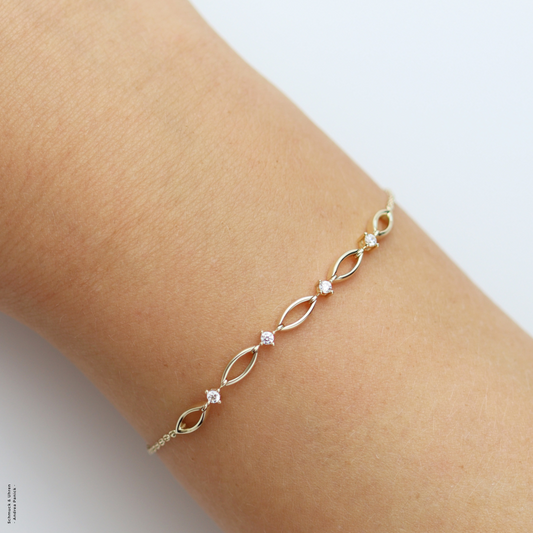 NanaKay Armband "Old Money" APNW10239/4