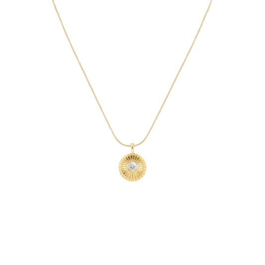 Rosefield Collier "Solitary Münze" APRO32610