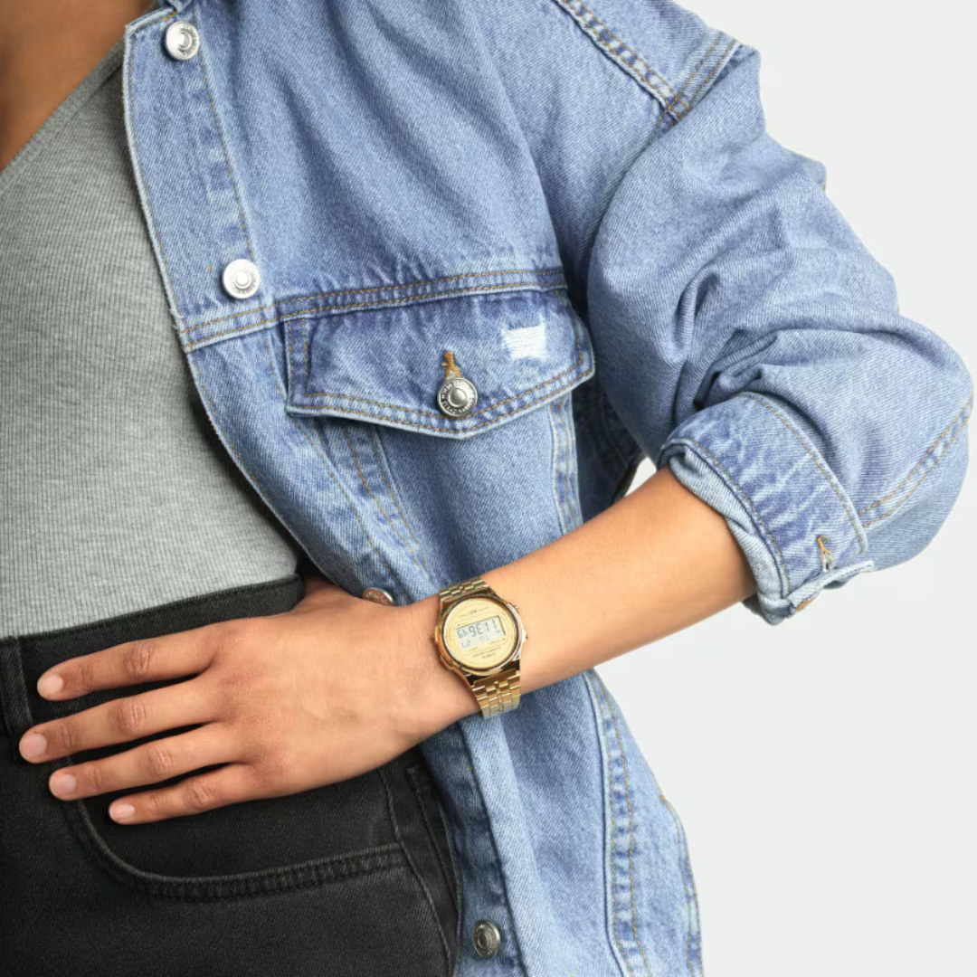 CASIO Armbanduhr "round" A171WEG-9A/CAAP5253