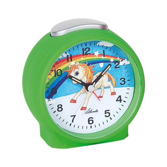 Atlanta Kinderwecker "Regenbogen-Galopp" KAU72413