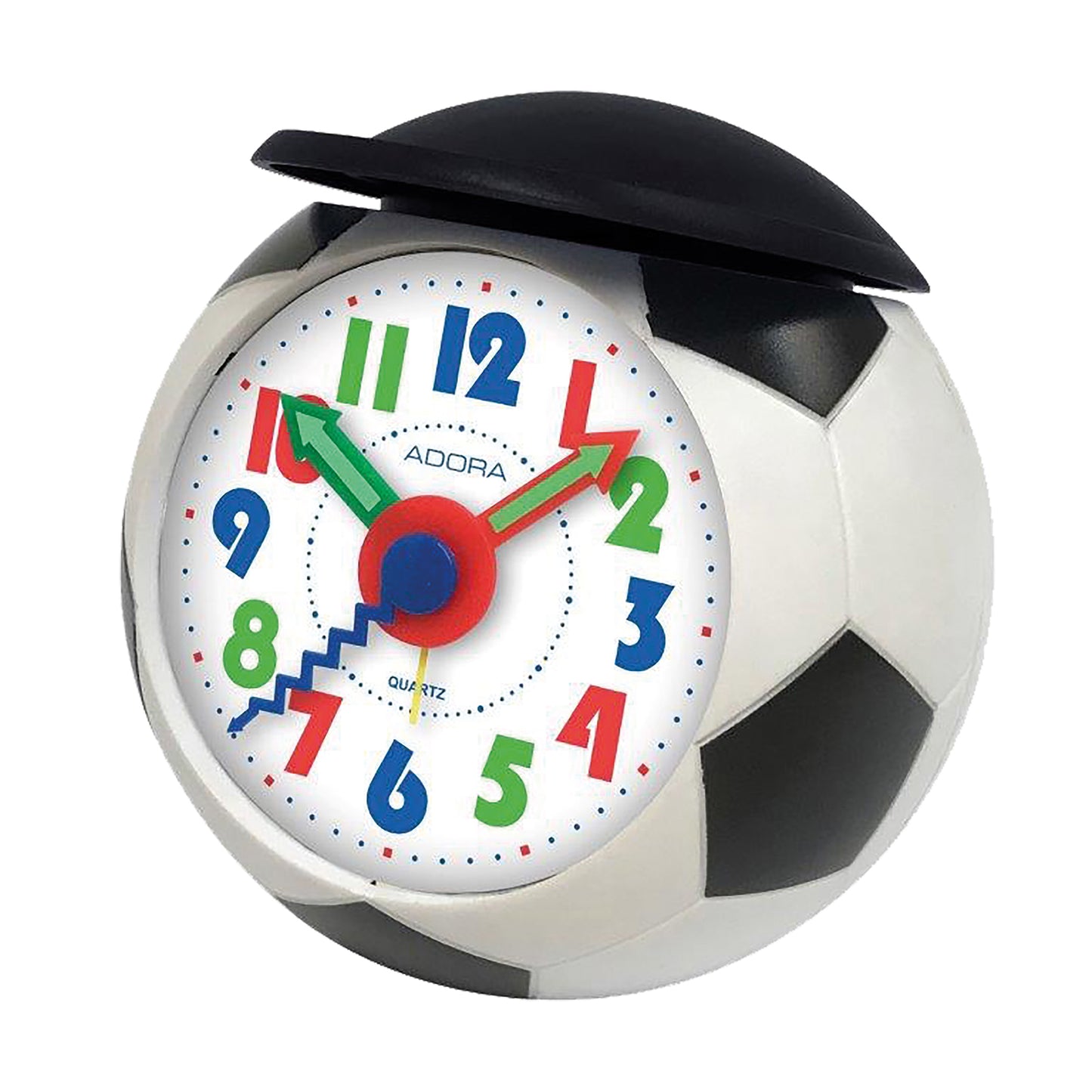 Adora Kinderwecker "Fußball Hugo" in verschiedenen Farben KAU7249