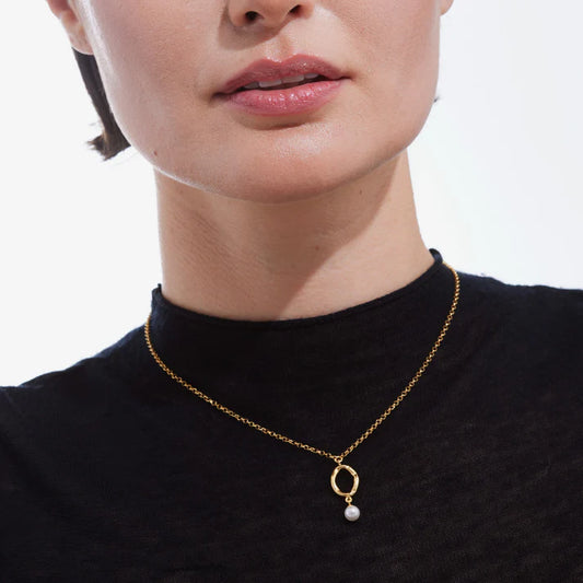 Victoria Cruz Collier "Endlose Perle" APVC2263