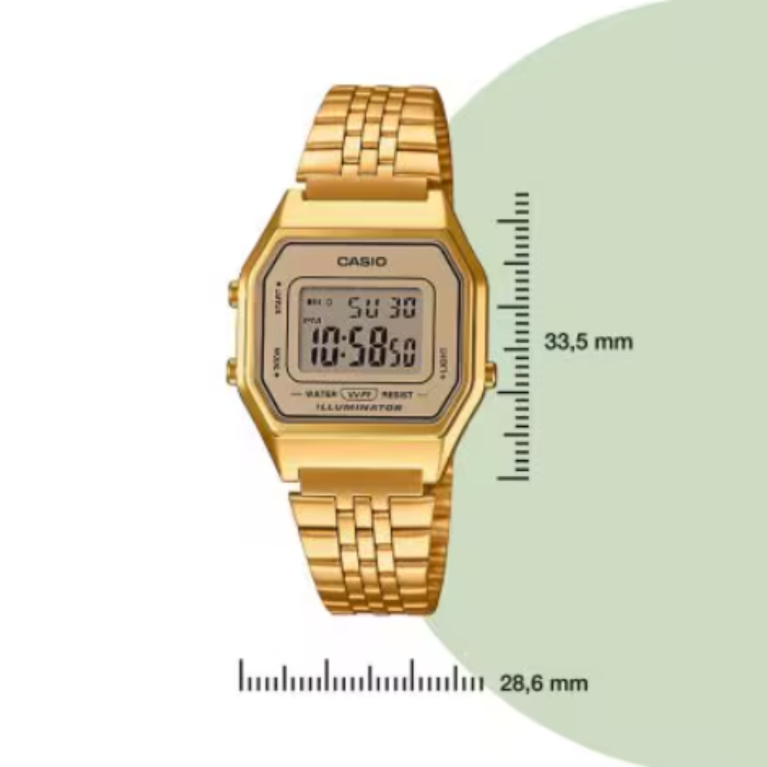 CASIO Armbanduhr "iconic mini" LA680WEGA/CAAP4251