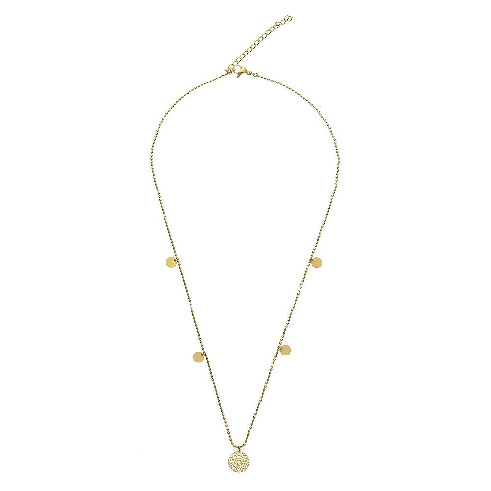 HCA Plättchen-Collier "Beautiful" in verschiedenen Farben und Motiven APSO3232/2