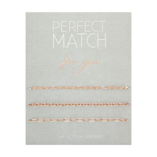 Perfect Match - Armbandset in verschiedenen Farben APSO3244