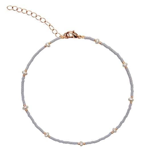 Little Treasure - Perlen Fußkettchen in verschiedenen Farben APSO3242