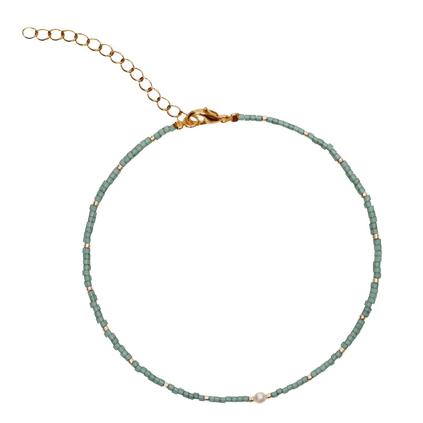 Little Treasure - Perlen Fußkettchen in verschiedenen Farben APSO3242