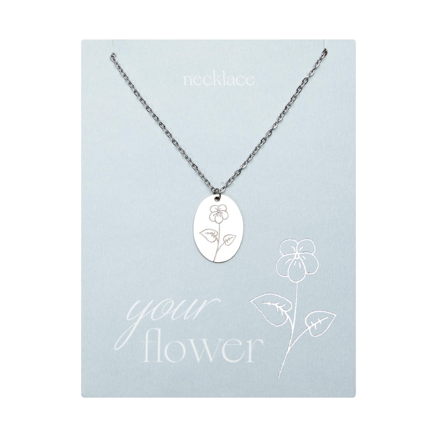 HCA "your flower" Halsketten in verschiedenen Varianten HCAP3241