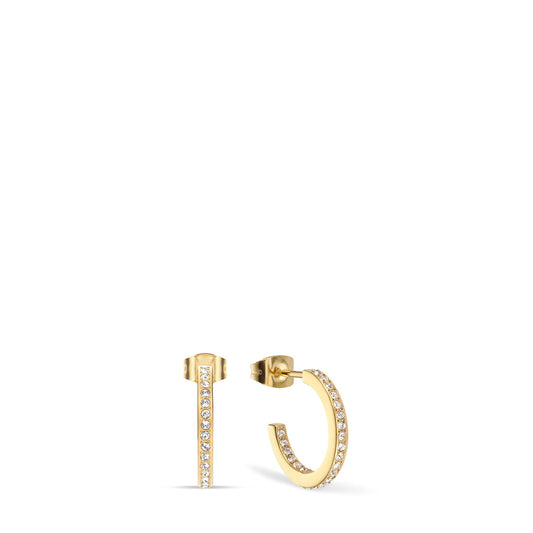 Bering Halbcreolen "Kleiner Schimmer" in verschiedenen Farben APBW122515