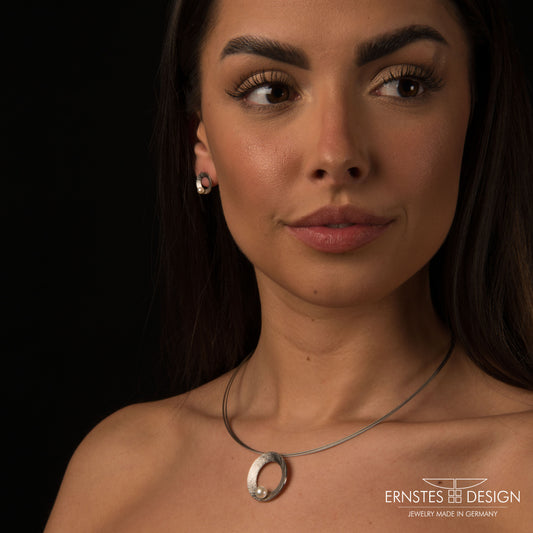 Ernstes Design Ohrstecker "Romantische Perle" APED10232/2