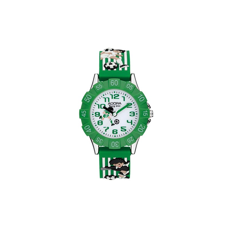 Kinderuhr "Fußballer Andrea" in verschiedenen Farben KAU7242