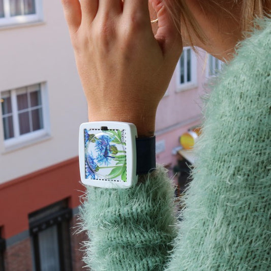 S.T.A.M.P.S. Armbanduhr zum Wechseln Uhrenmotiv ''Cornflower'' APSU32315