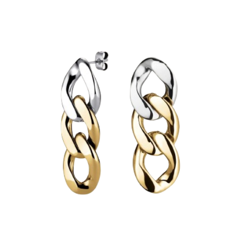 Rosefield Ohrringe "Duotone Chain" APRO32611