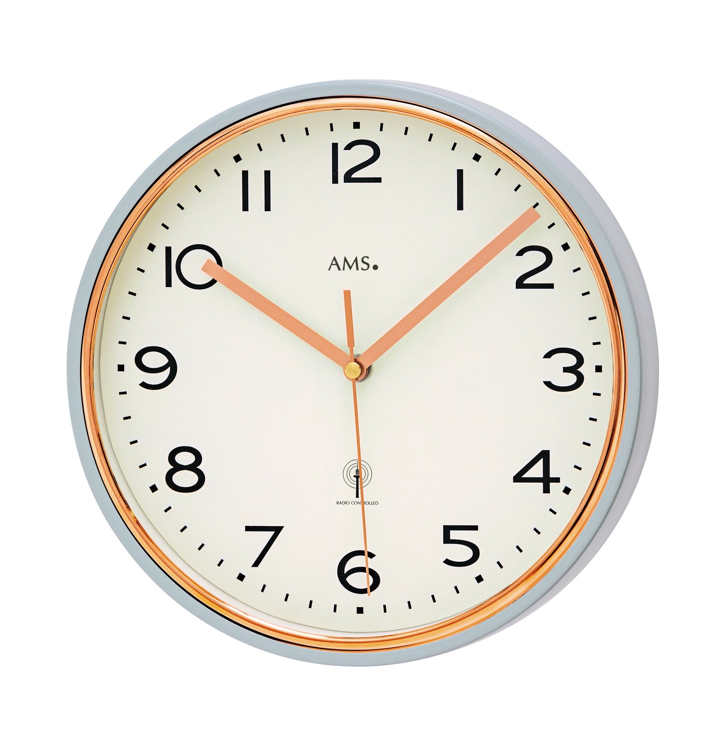 AMS Wanduhr Funk "Modernes Leben" APWU12231