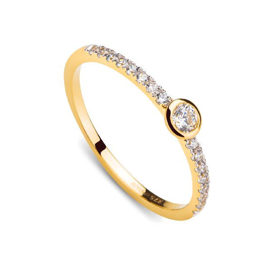 NanaKay Ring "Zirkonia-Pünktchen" APNW10236/3