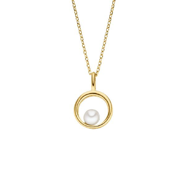 NanaKay Collier "Kreisrunde Perfektion" 375/- Gelbgold APCO2235/4