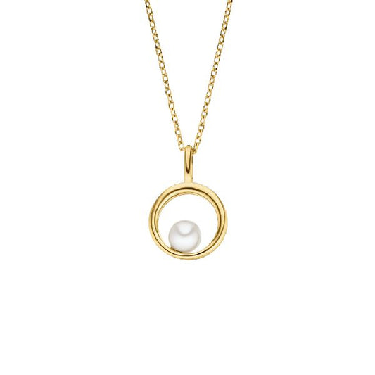 NanaKay Collier "Kreisrunde Perfektion" 375/- Gelbgold APCO2235/4