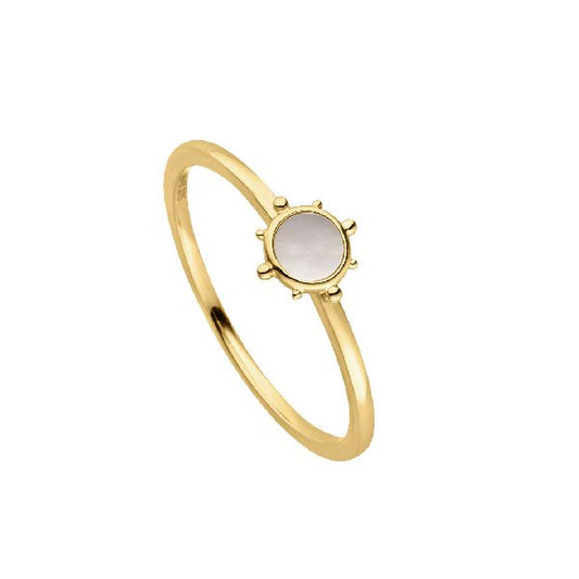 NanaKay Ring "Sonnenscheinender Perlmutt" APNW102311/3