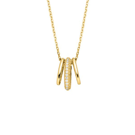 NanaKay Collier "Glanz" 375/- Gelbgold APNW10234/1