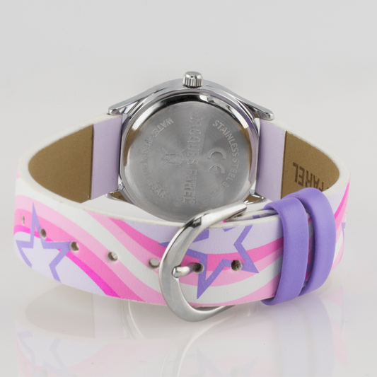 Kinderuhr aus veganem Leder "Sternenhimmel" APKU8234