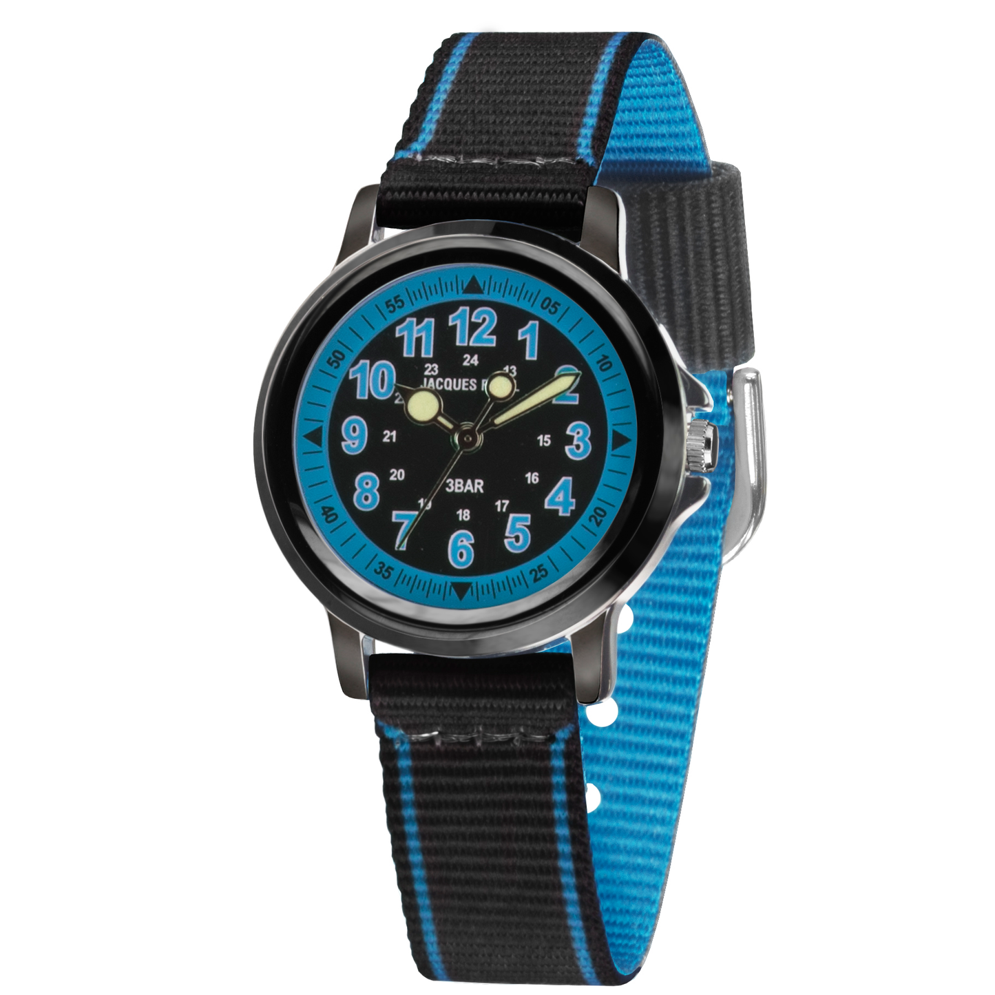 Kinderuhr zum Lernen "Robust" mit Textilband APKU823114