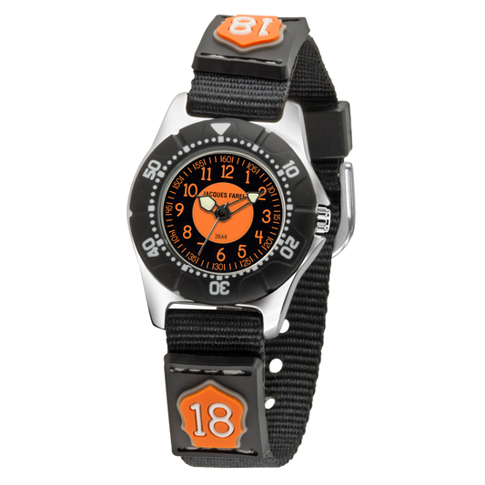 Kinderarmbanduhr zum Lernen Route 18 mit Textilband APKU823122