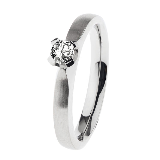 Ernstes Design Solitär-Ring "Klassische Brillanz" APED22117