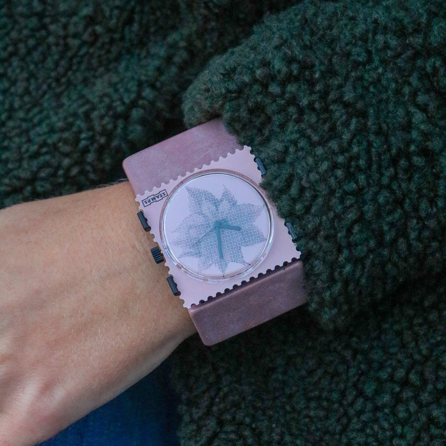 S.T.A.M.P.S. Armbanduhr zum Wechseln "Rosy Star" APSU092521