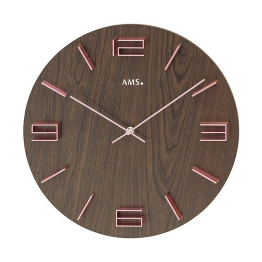 AMS Wanduhr "Rosétraum" APWU10222