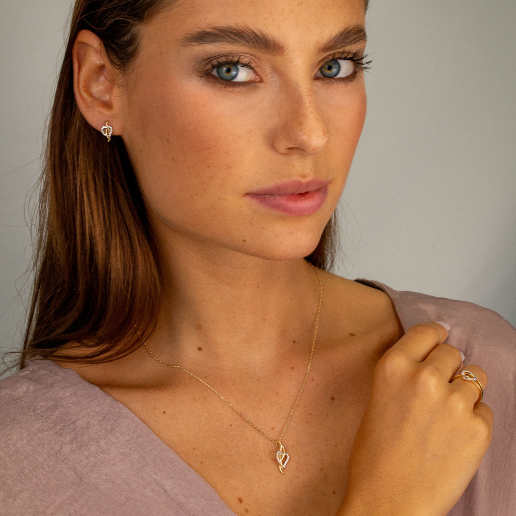 NanaKay Ring "Geschwungenes Herz" APNW102315/3