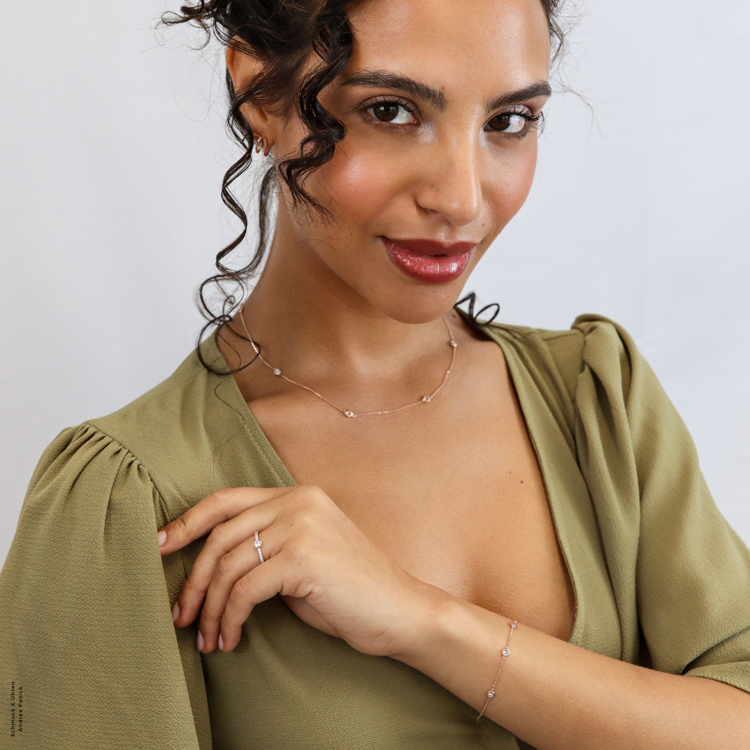 NanaKay Ring "Zirkonia-Pünktchen" APNW10236/3