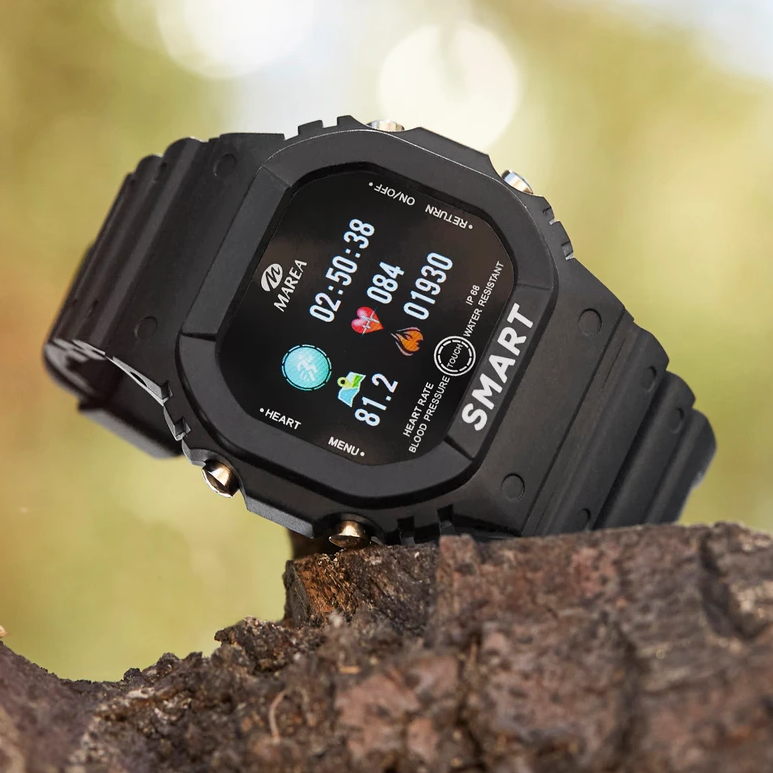 Marea-Smartwatch "Stoßfest" B57008APMU2374