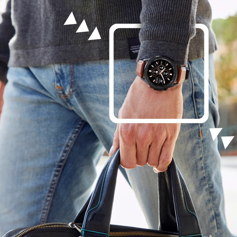 Marea-Smartwatch "Round Talky" in verschiedenen Farben B57011APMU2375