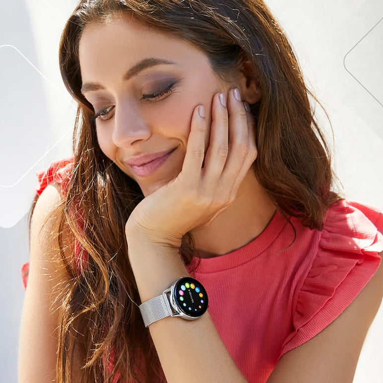 Marea-Smartwatch "Round About" in verschiedenen Farben B58008APMU2379