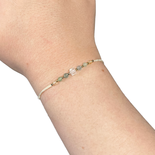 Impala Sternzeichen Armbänder mit verschiedenen Halbedelsteinen APIA2261